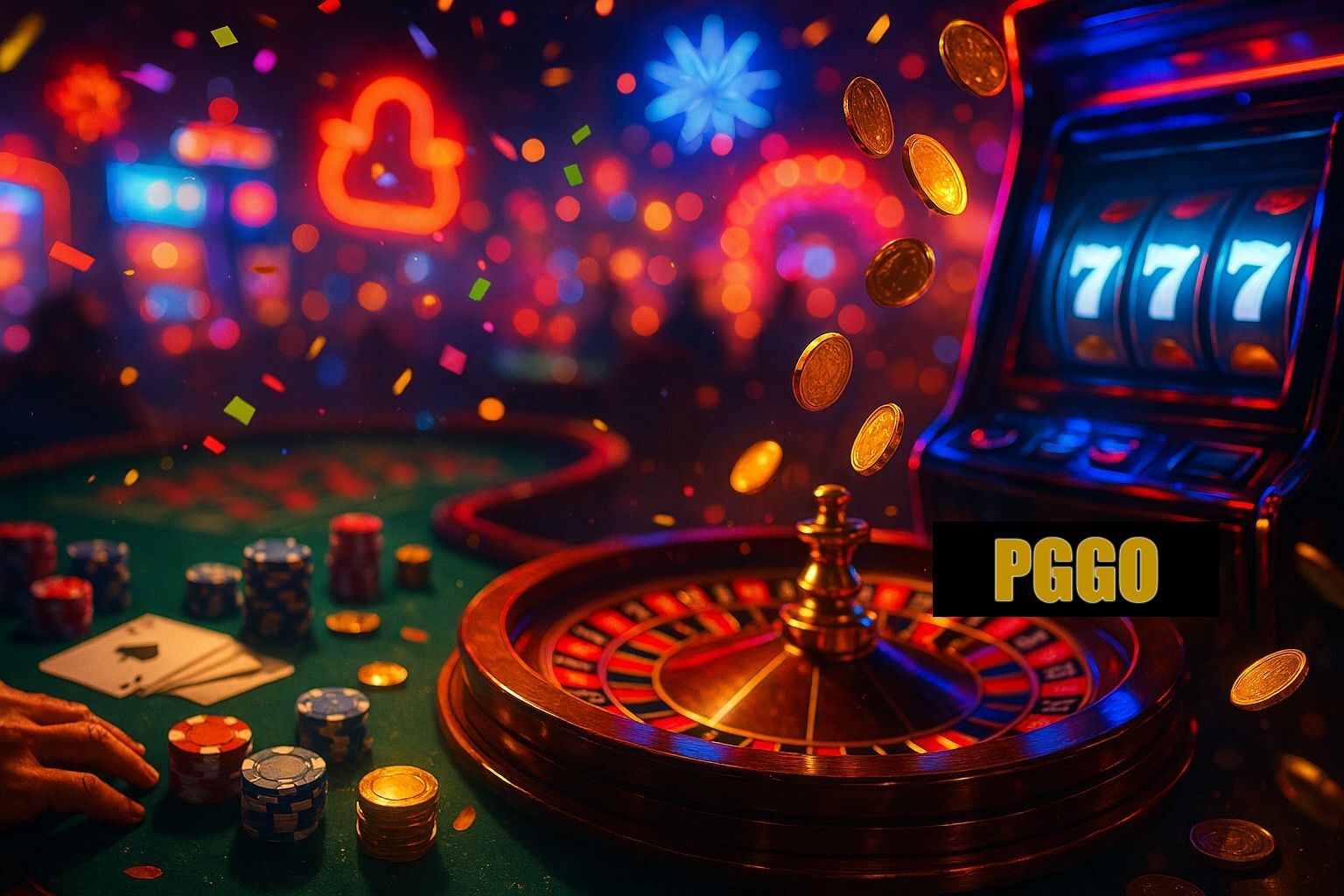 Jogos emocionantes no PGGO