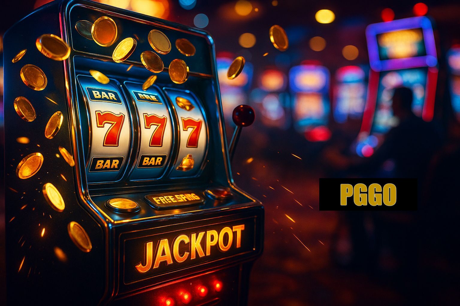 Diversos jogos de caça-níqueis